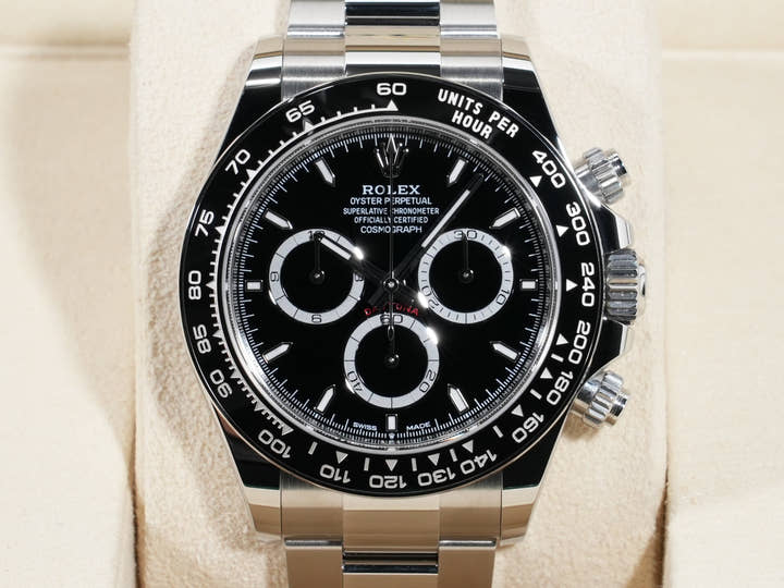 ロレックス デイトナ Ref.126500LN ステンレススチール ブラック文字盤