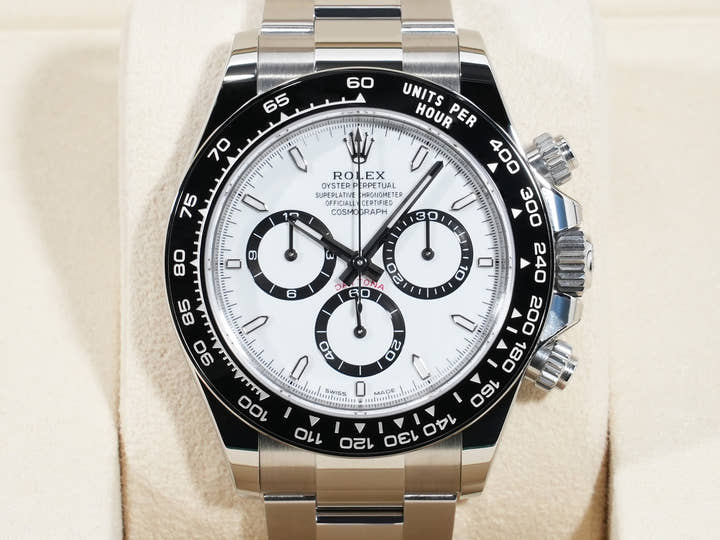 ロレックス デイトナ Ref.126500LN ステンレススチール ホワイト文字盤