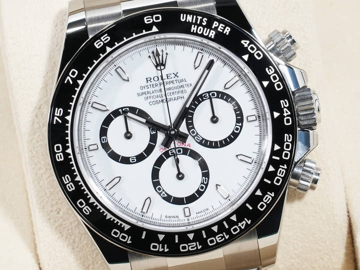 ロレックス デイトナ Ref.126500LN ステンレススチール ホワイト文字盤