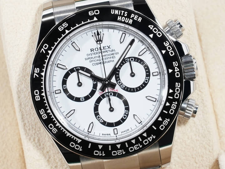 ロレックス デイトナ Ref.126500LN ステンレススチール ホワイト文字盤
