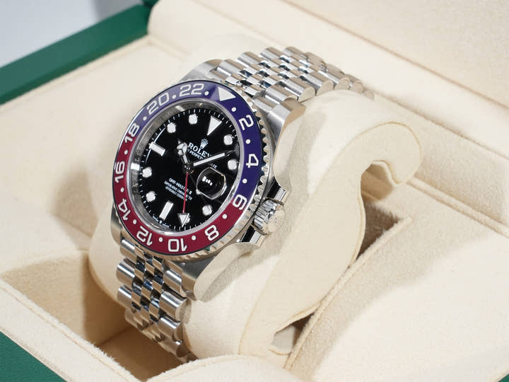 ロレックス GMTマスターII Ref.126710BLRO ステンレススチール ブラック文字盤 ジュビリーブレスレット