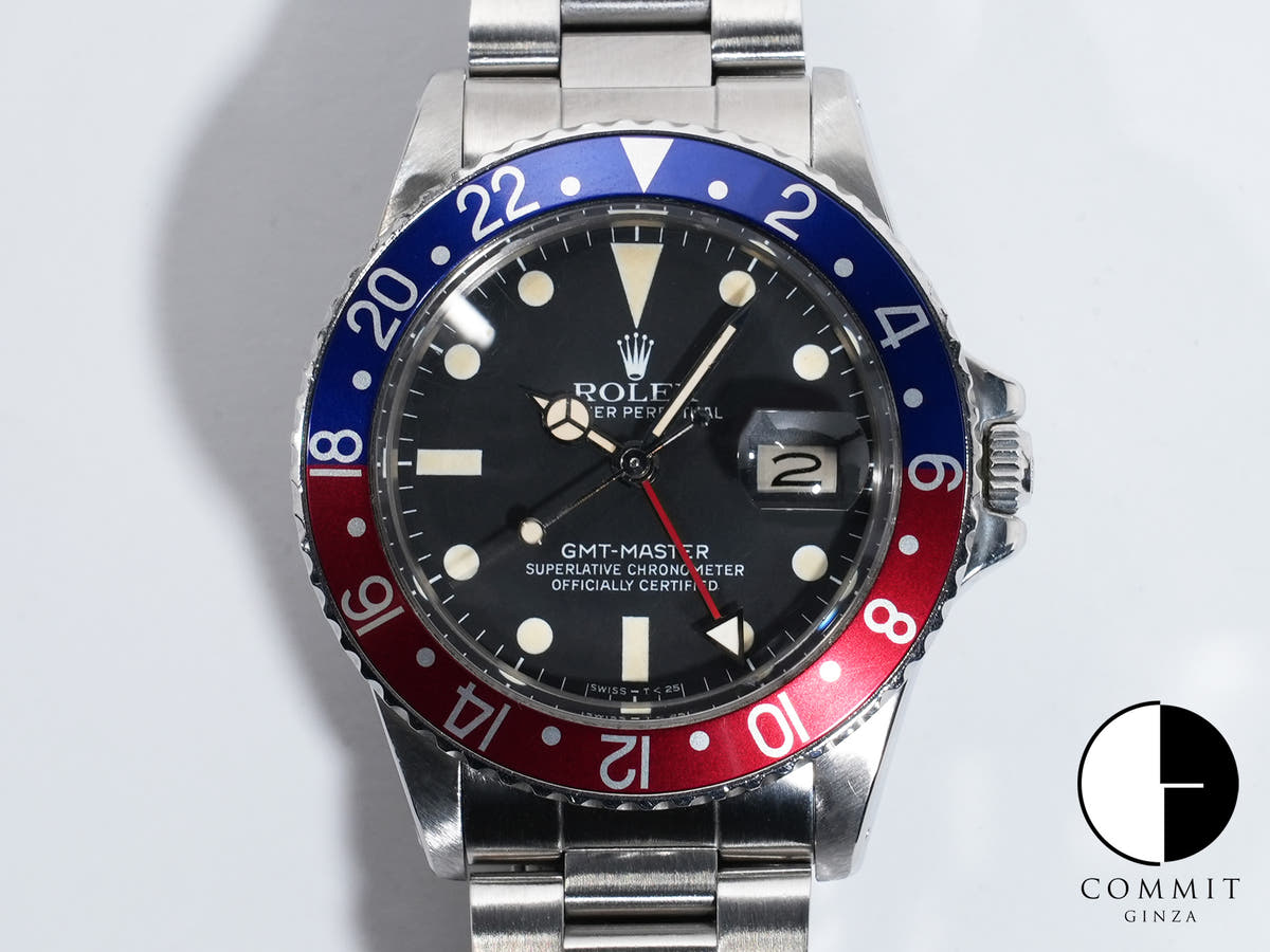 ロレックス GMTマスター Ref.16750 ブラック文字盤 中古 fypgrebu