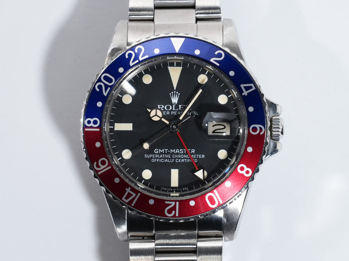 ロレックス GMTマスター Ref.16750 ブラック文字盤 中古 fypgrebu