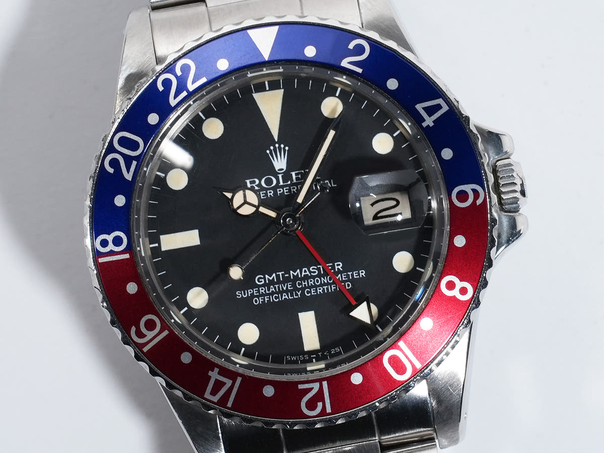 ロレックス GMTマスター Ref.16750 ブラック文字盤 中古 fypgrebu