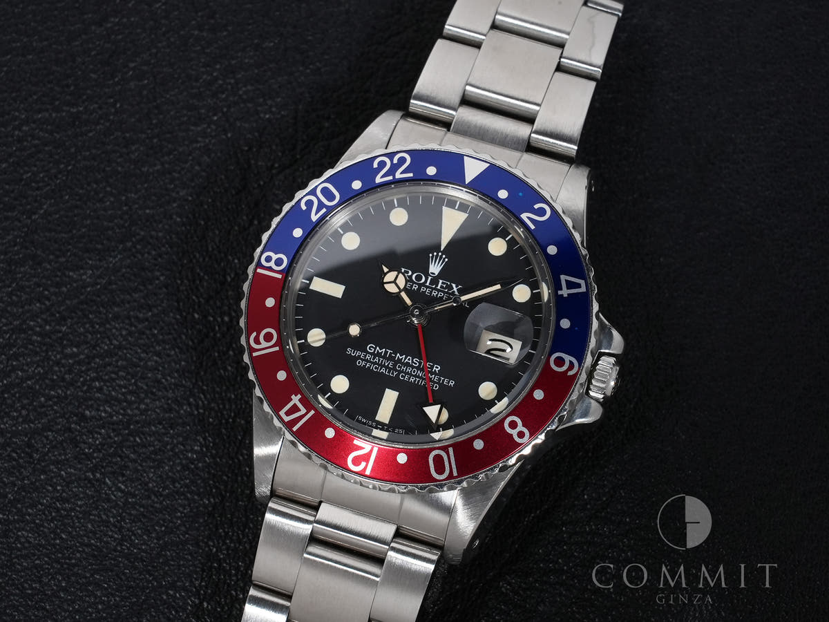 ロレックス GMTマスター Ref.16750 ブラック文字盤 中古 fypgrebu