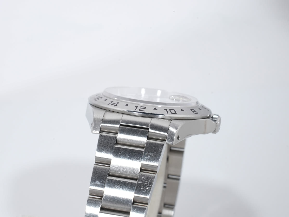 ロレックス エクスプローラーII Ref.16570 SS ホワイト文字盤 中古 gzmab82r