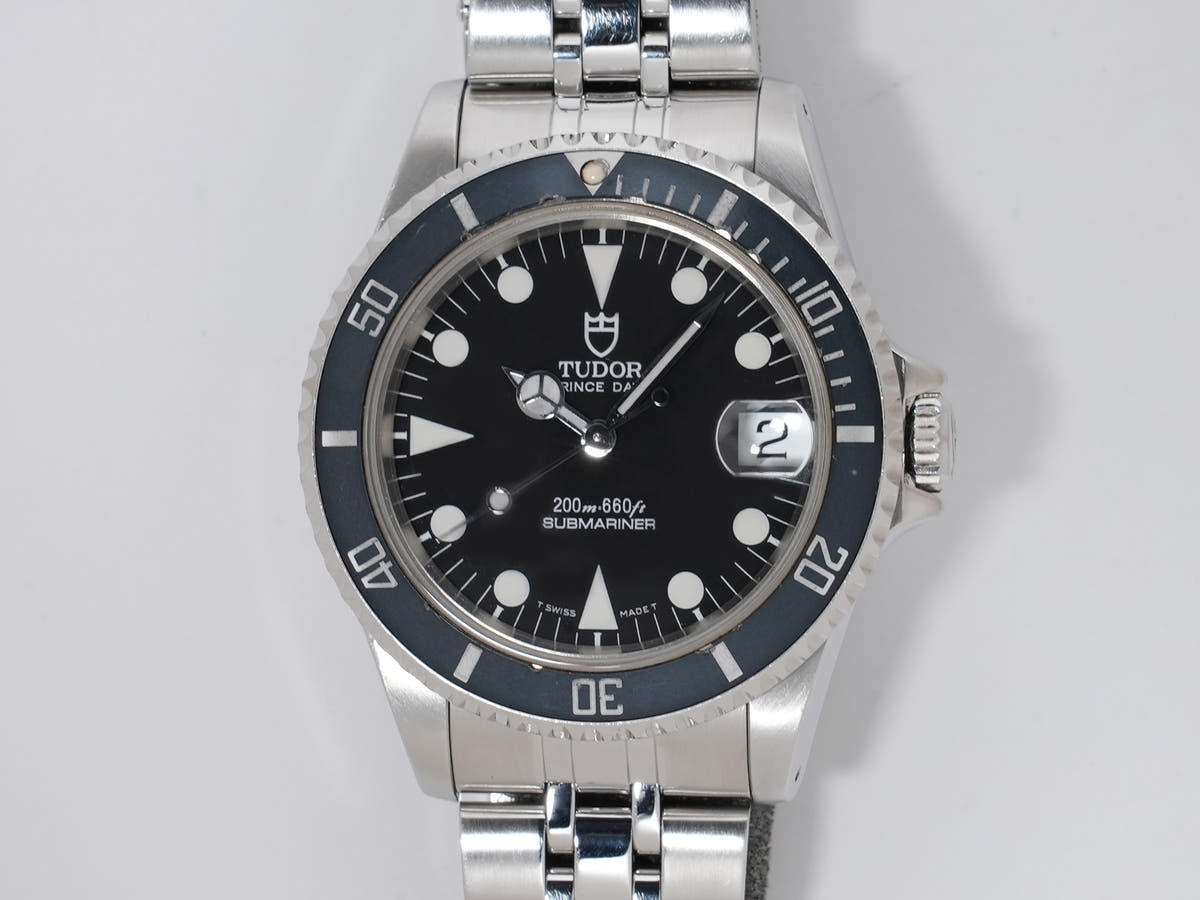 チューダー サブマリーナー Ref.75190 ブラック文字盤 中古 egf58mpf