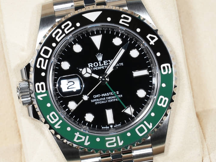 ロレックス GMTマスターII Ref.126720VTNR ステンレススチール ブラック文字盤 ジュビリーブレスレット