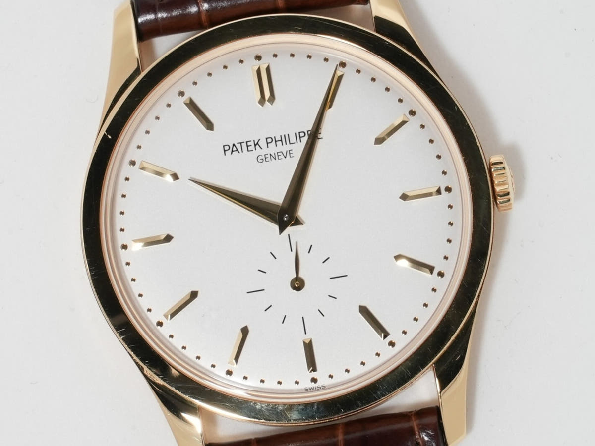パテックフィリップ カラトラバ Ref.5196J-001 18KYG シルバー文字盤 中古 qyh9wehy
