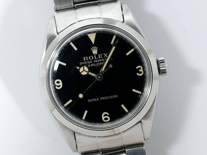 ロレックス エクスプローラー Ref.5500 ステンレススチール ブラック文字盤