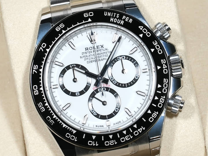ロレックス デイトナ Ref.126500LN ステンレススチール ホワイト文字盤