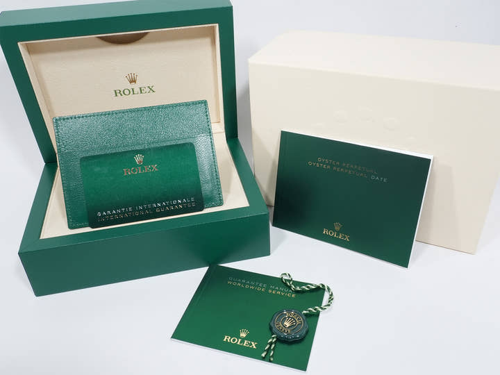 ロレックス オイスターパーペチュアル36 Ref.126000 ステンレススチール ターコイズ文字盤