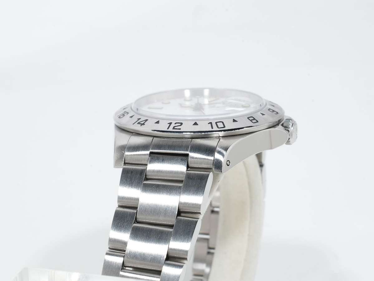 ロレックス エクスプローラーII Ref.16570 ホワイト文字盤 中古 ptonnwm7