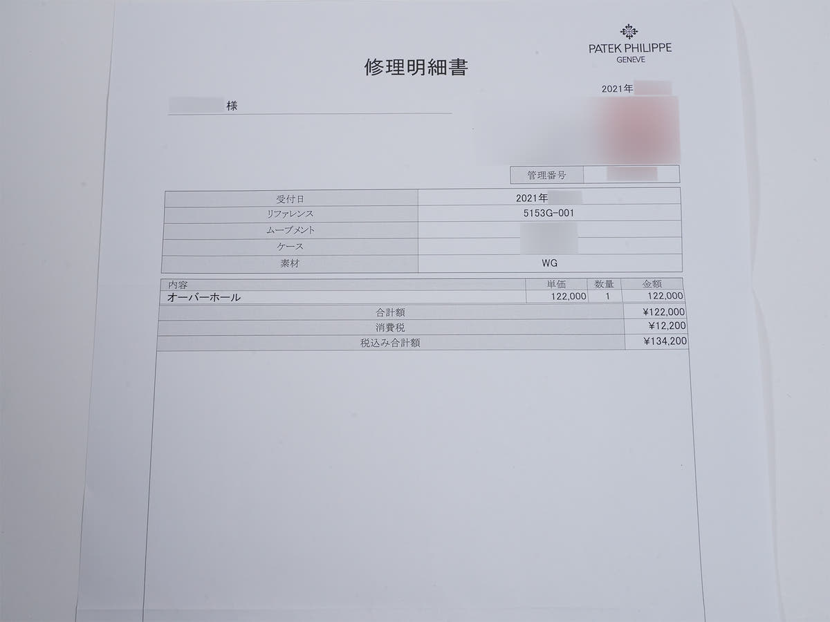パテックフィリップ カラトラバ オフィサー Ref.5153G-001 18KWG ブラック文字盤 美品 p49n997t