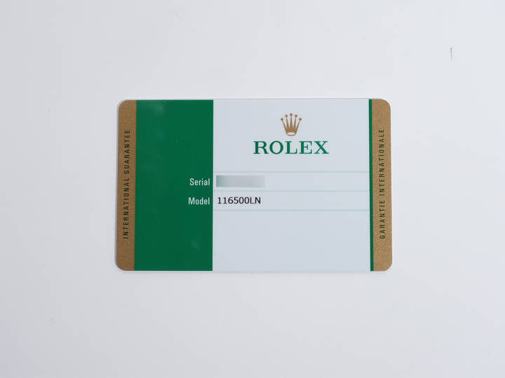 ロレックス デイトナ Ref.116500LN ステンレススチール ブラック文字盤