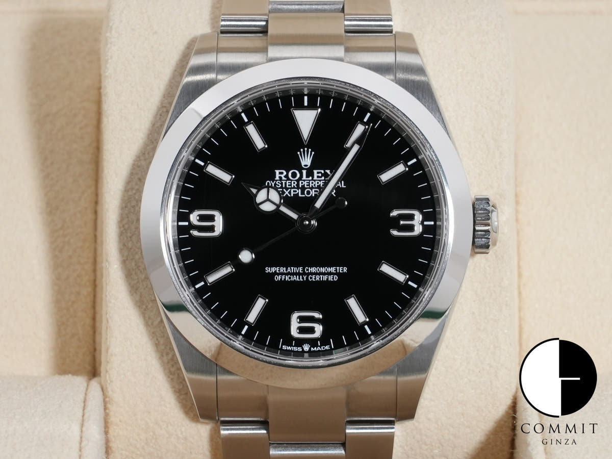 ロレックス エクスプローラー40 Ref.224270 ブラック文字盤 中古 hhhnrxbd