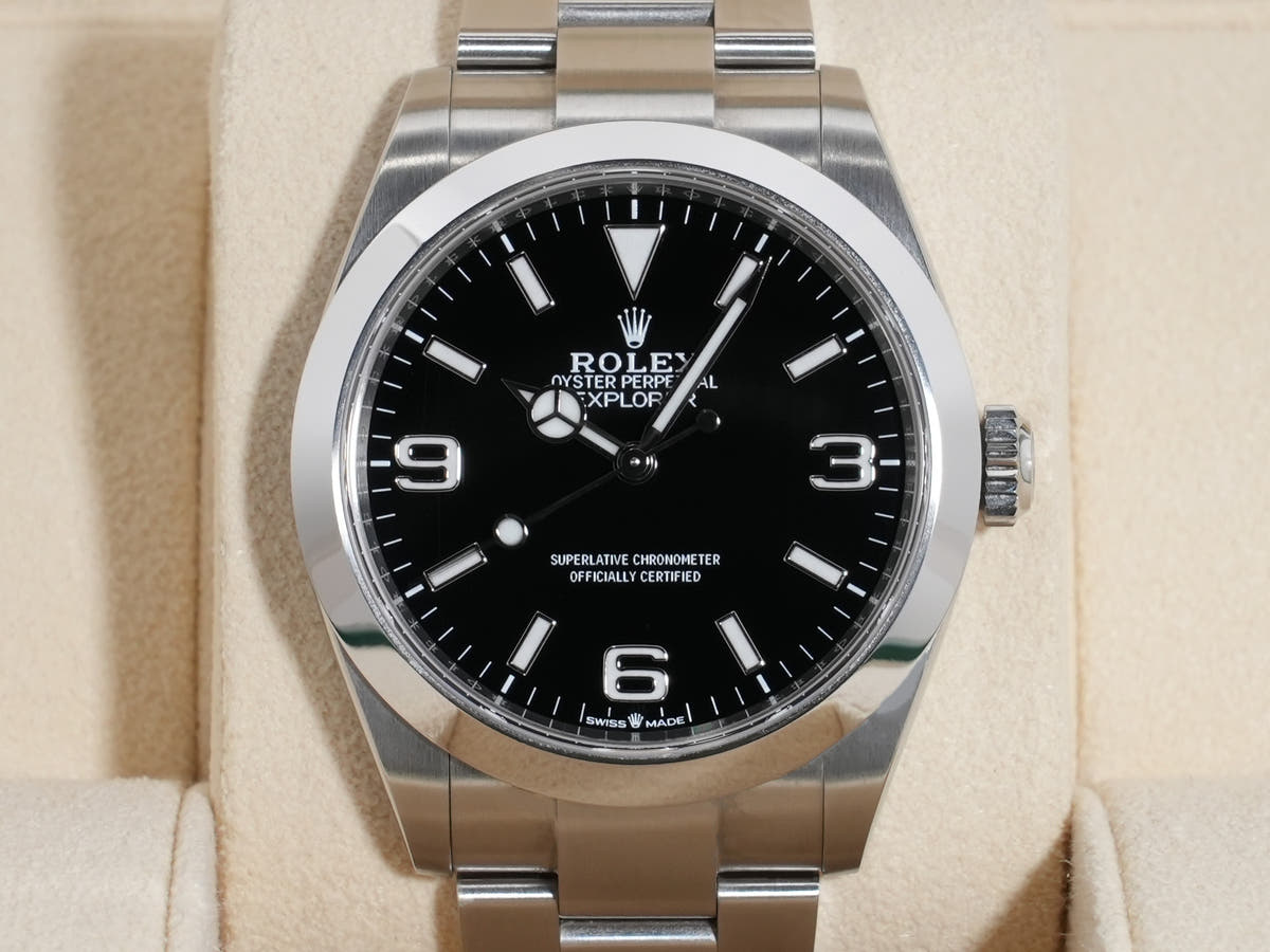ロレックス エクスプローラー40 Ref.224270 ブラック文字盤 中古 hhhnrxbd
