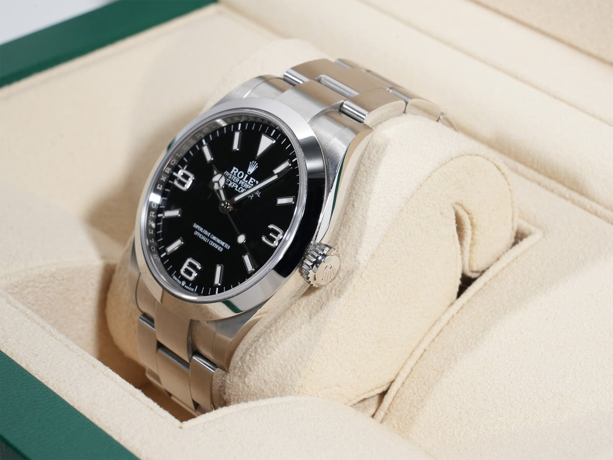 ロレックス エクスプローラー40 Ref.224270 ブラック文字盤 中古 hhhnrxbd