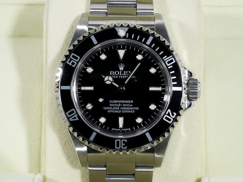 Rolex Submariner No Date Ref.14060M Black Dial Good Condition Pre-Owned 5y5j84ft