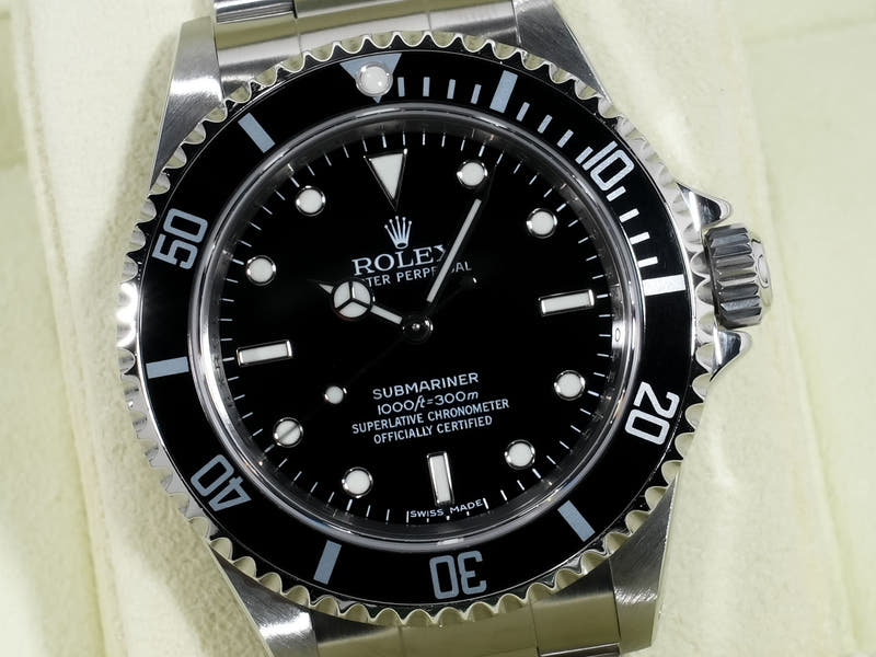 Rolex Submariner No Date Ref.14060M Black Dial Good Condition Pre-Owned 5y5j84ft