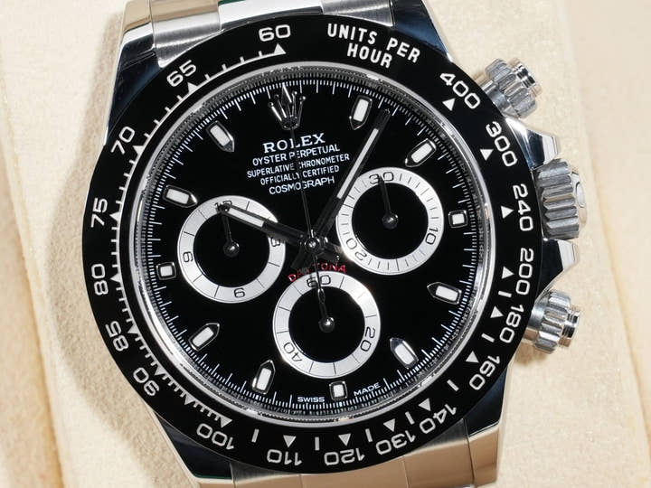 ロレックス デイトナ Ref.116500LN ステンレススチール ブラック文字盤