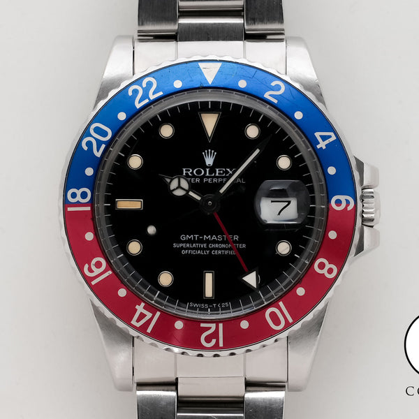 ロレックス GMTマスター 16750 ブラック 中古 gyg4cvsg ｜高級