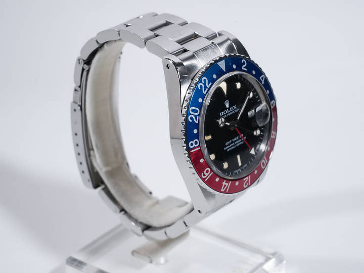 Rolex GMT-Master Ref. 16750 Stainless Steel Black Dial
