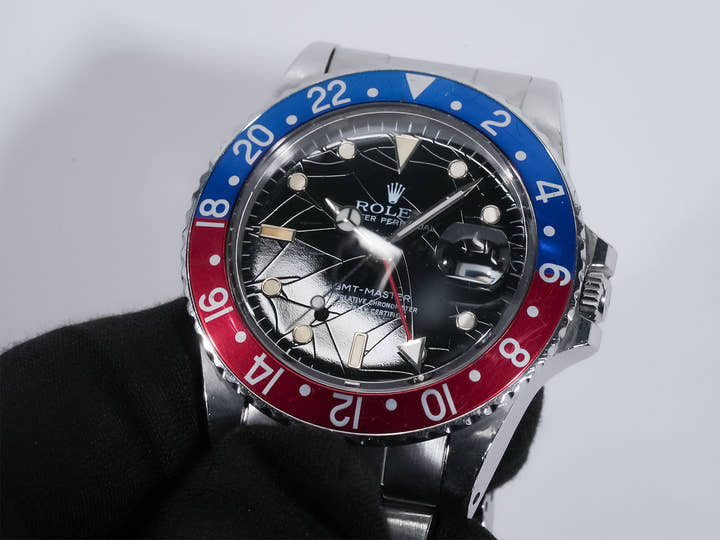 Rolex GMT-Master Ref. 16750 Stainless Steel Black Dial