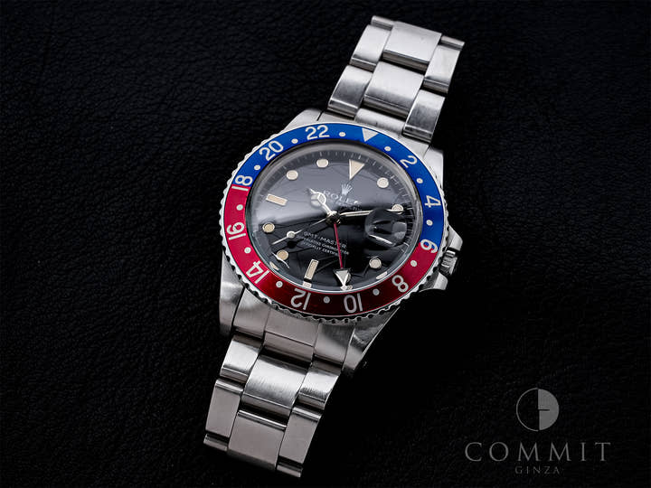Rolex GMT-Master Ref. 16750 Stainless Steel Black Dial