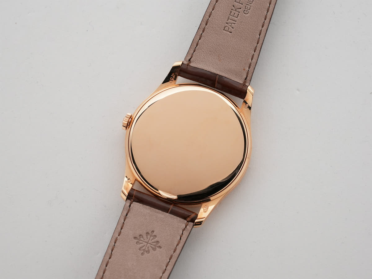 パテックフィリップ カラトラバ Ref.5196R-001 18KRG シルバー文字盤 美品 s4rendd9