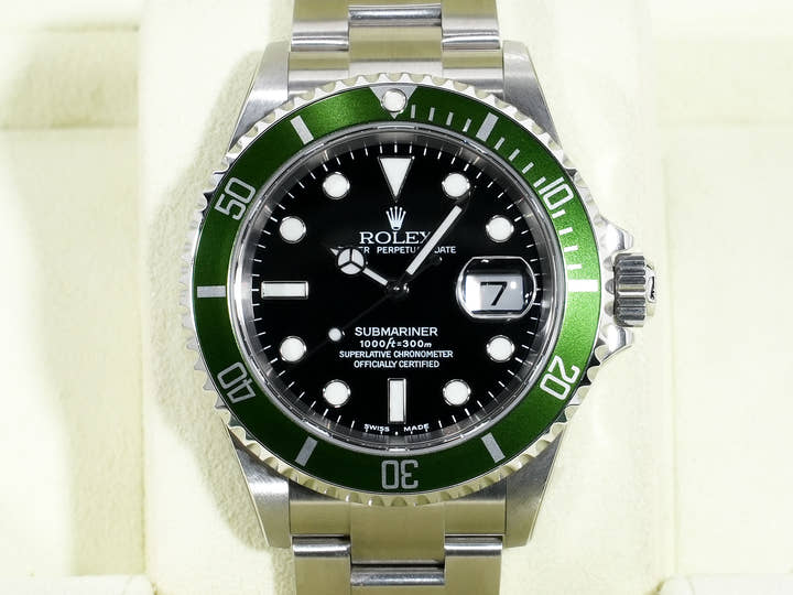 Rolex Submariner Date Ref. 16610LV Stainless Steel Black Dial