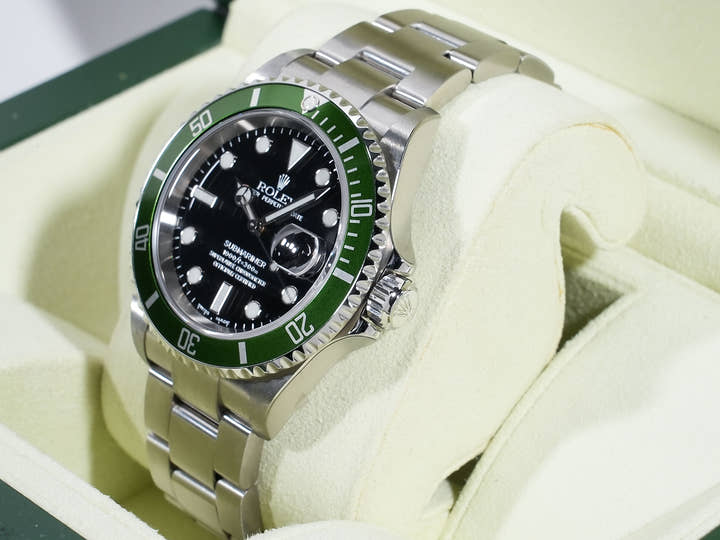 Rolex Submariner Date Ref. 16610LV Stainless Steel Black Dial