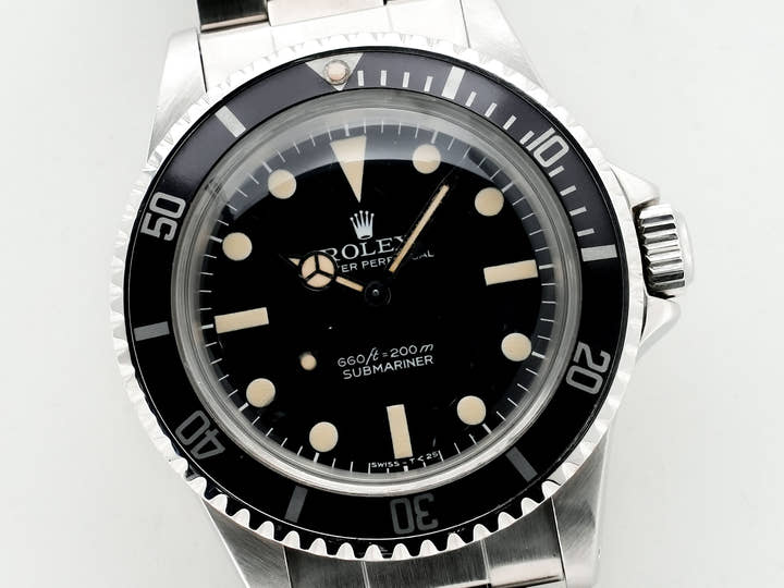 ロレックス サブマリーナー Ref.5513 ブラック文字盤 中古 wpttkhud