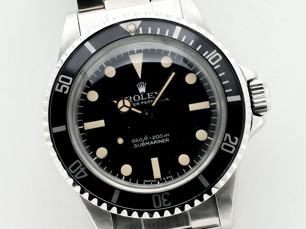 ロレックス サブマリーナー Ref.5513 ブラック文字盤 中古 wpttkhud