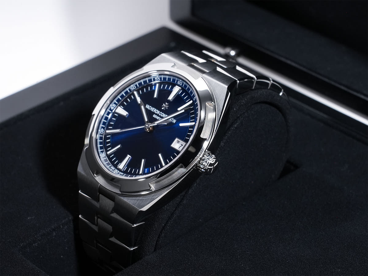 Vacheron Constantin Overseas Ref.4500V/110A-B128 SS Blue Dial Good Condition ycvgmgh2
