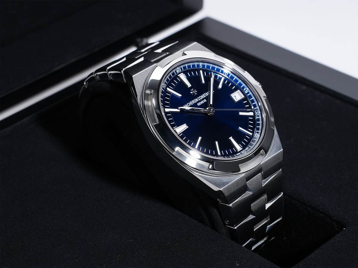 Vacheron Constantin Overseas Ref.4500V/110A-B128 SS Blue Dial Good Condition ycvgmgh2