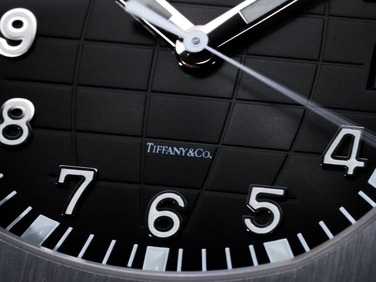 パテックフィリップ アクアノート TIFFANY&CO. Ref.5167/1A-001 SS ブラック文字盤 中古 mkgxvvre