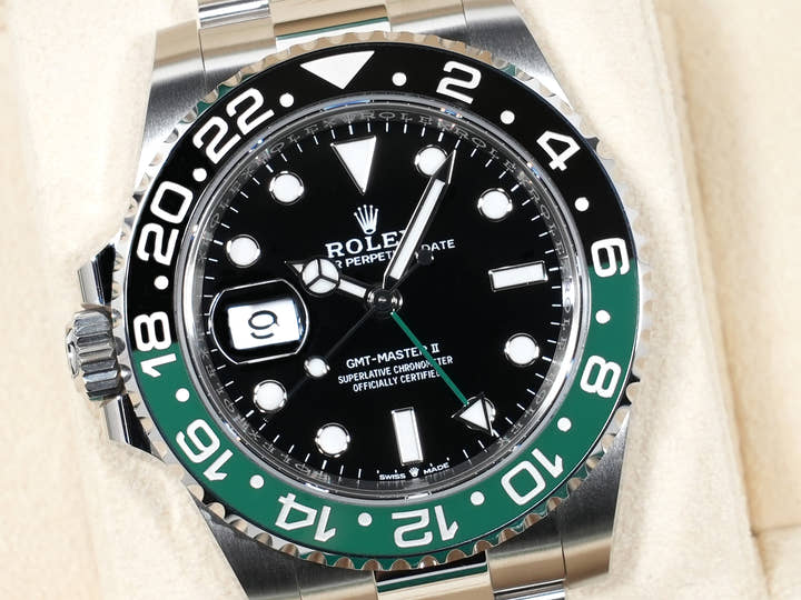 ロレックス GMTマスターII Ref.126720VTNR ステンレススチール ブラック文字盤 オイスターブレスレット