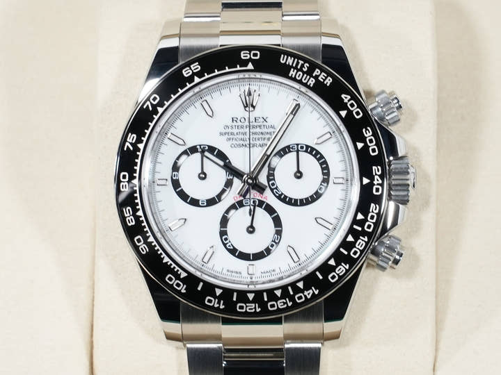 ロレックス デイトナ Ref.126500LN ステンレススチール ホワイト文字盤