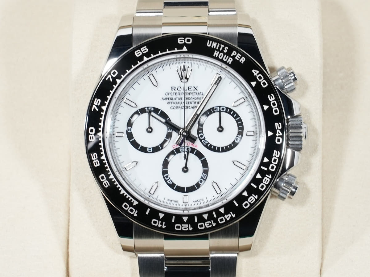 ロレックス デイトナ Ref.126500LN ホワイト文字盤 未使用 u3f8r2x2