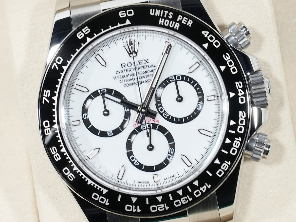 ロレックス デイトナ Ref.126500LN ホワイト文字盤 未使用 u3f8r2x2