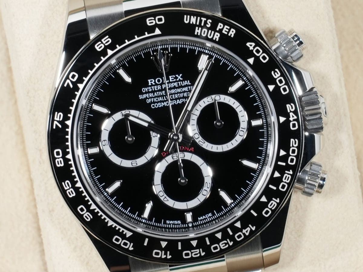 ロレックス デイトナ Ref.126500LN ブラック文字盤 未使用 fio8wsmu
