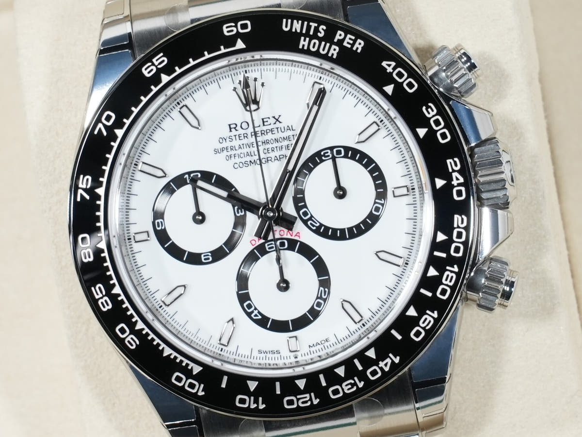 ロレックス デイトナ Ref.126500LN ホワイト文字盤 未使用 c7y2vh8x
