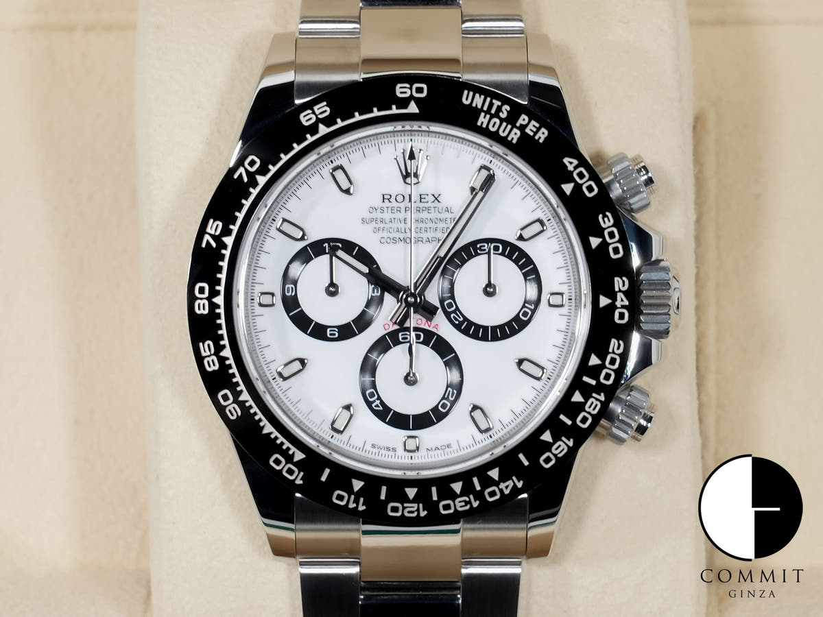 ロレックス デイトナ Ref.116500LN SS ホワイト文字盤 美品 ym6oti4z