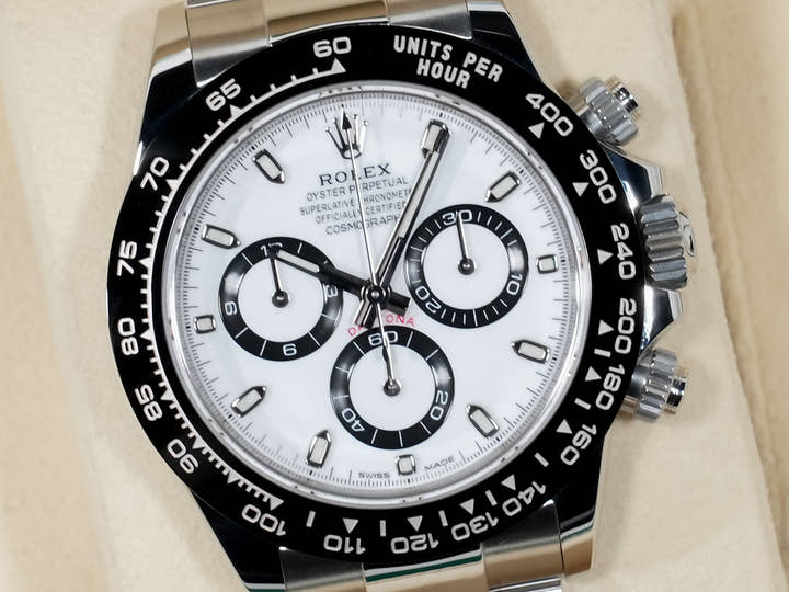 ロレックス デイトナ Ref.116500LN ステンレススチール ホワイト文字盤