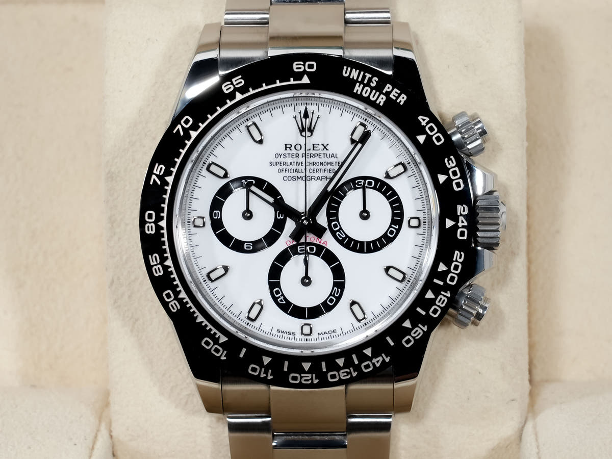 Rolex Daytona Ref.116500LN White Dial Used qxegyifz