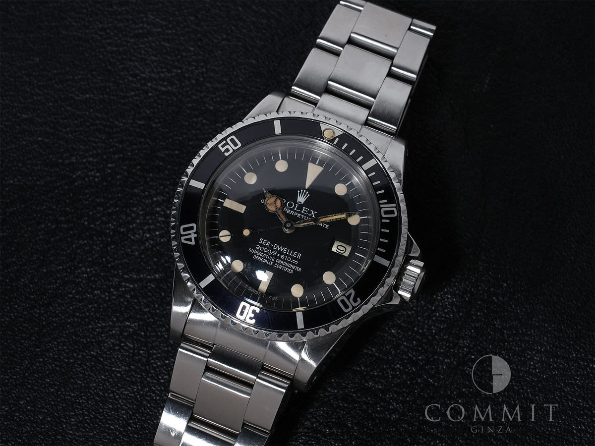 Rolex Sea-Dweller Ref.1665 SS Black Dial Used 4c477gkb