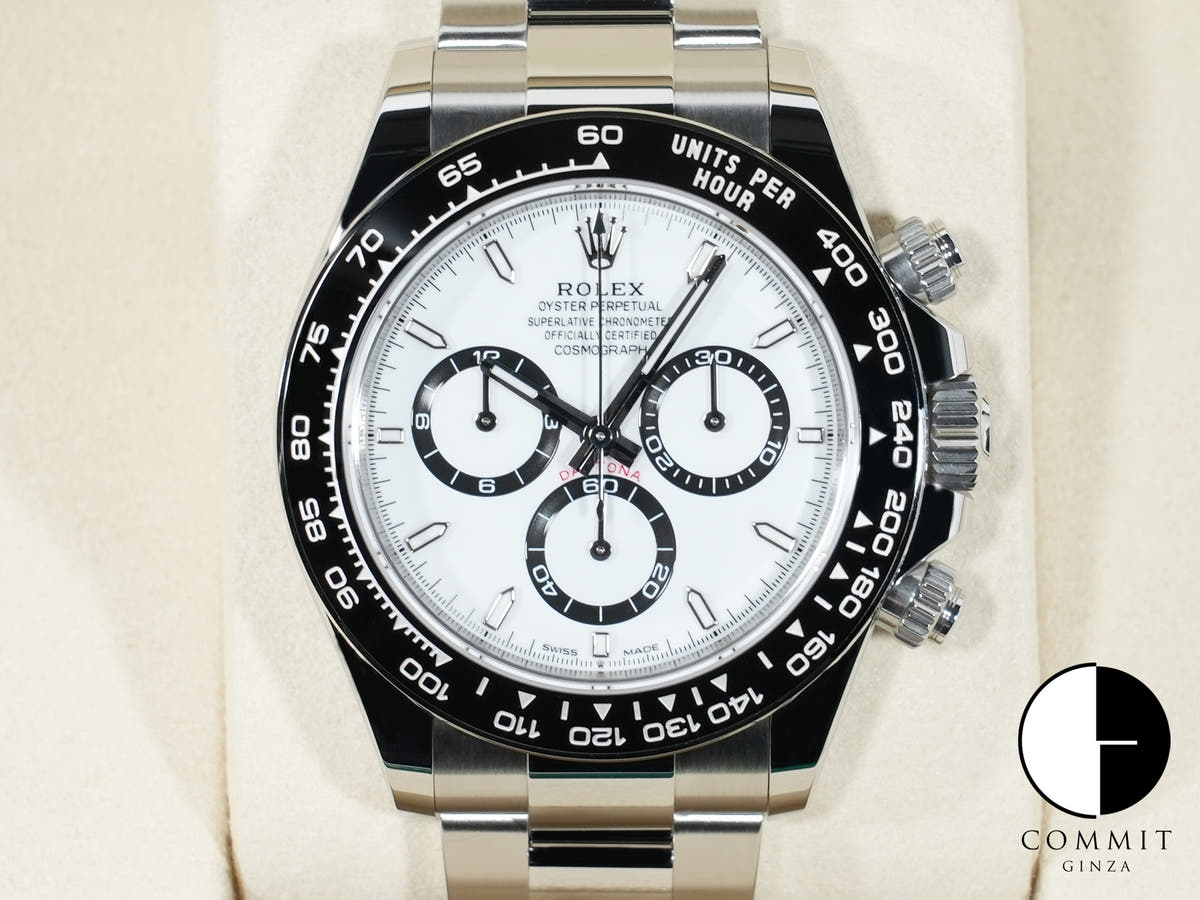 ロレックス デイトナ Ref.126500LN SS ホワイト文字盤 未使用 rnw6fp54