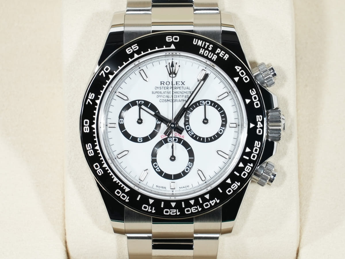 ロレックス デイトナ Ref.126500LN SS ホワイト文字盤 未使用 rnw6fp54