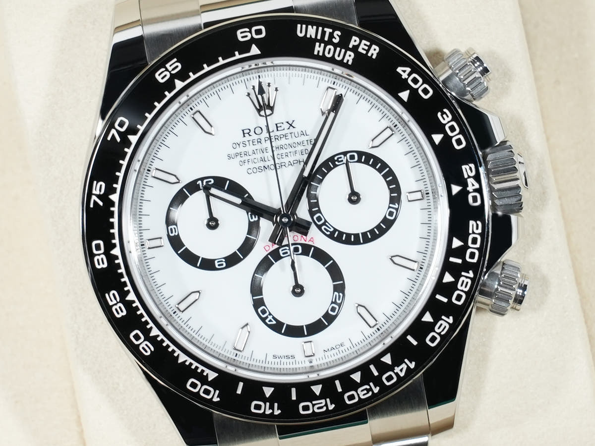 ロレックス デイトナ Ref.126500LN SS ホワイト文字盤 未使用 rnw6fp54